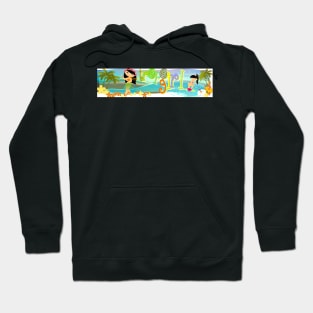 TropoGirl - Swaying and Playing in Paradise Hoodie